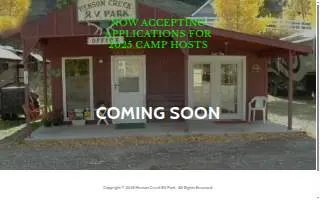 Henson Creek Rv Park website