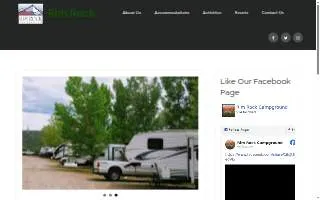 Rim Rock Campgrounds website
