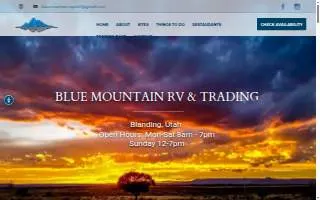 Blue Mountain Rv Park/trailer website