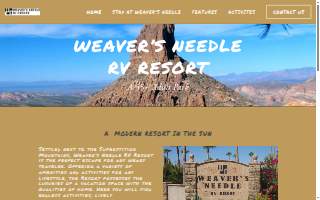 Weavers Needle Travel Trailer