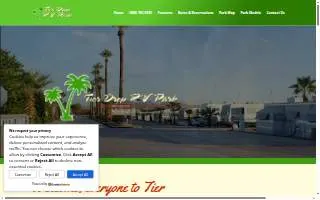 Tier Drop Rv Park website