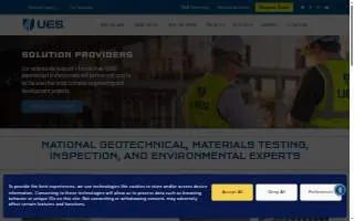 UES of North Charleston website
