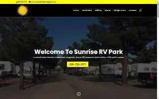 Sunrise Rv Park website