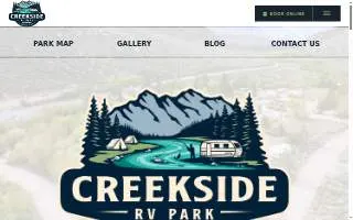 Creekside Rv Park of Bishop website