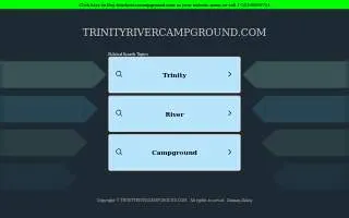 Trinity River Lodge Rv Resort website