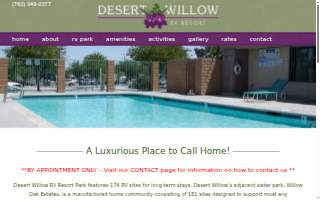 Desert Willow Rv Resort