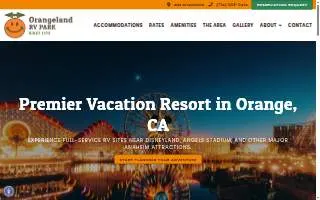 Orangeland Recreation Vehicle website