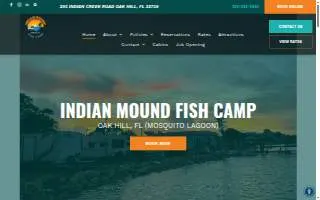Indian Mound Fish Camp website