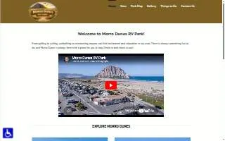 Morro Dunes Rv Park website