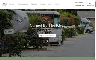 Carmel By The River Rv Park website