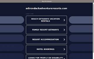 Adirondack Adventure Resort