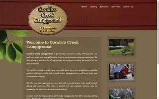 Cocalico Creek Campground website