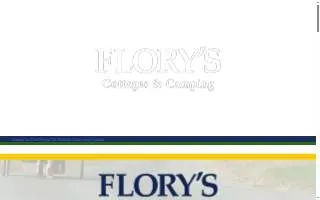 Flory's Cottages & Camping website