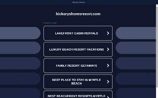 Hickory Shores Resorts