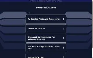 Comstock Country Rv Resort website