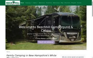 Beech Hill Campground website