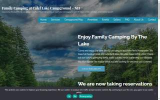 Calef Lake Camping Area