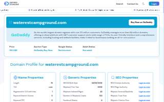 Waterest Camp Ground