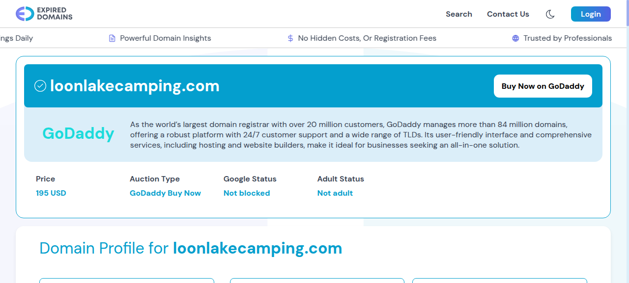 Loon Lake Campground