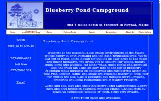 Blueberry Pond Campground