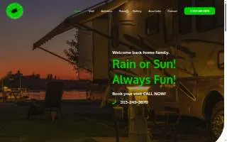 Mayfair Campground website