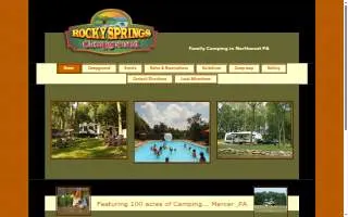 Rocky Springs Camp Ground website