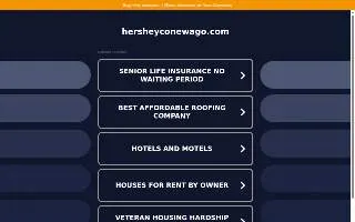Hershey Conewago Campground website