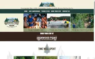 Ironwood Point Recreation Area website