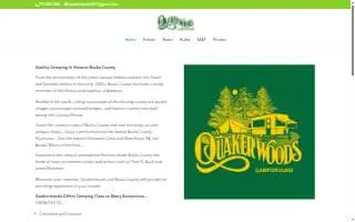 Quakerwoods Campground website