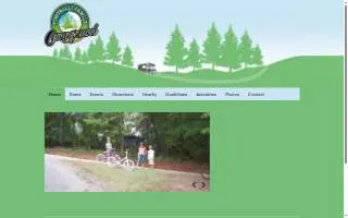Foothills Family Campgrounds website