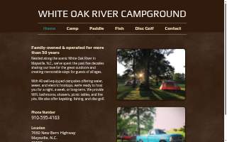 White Oak River Campground