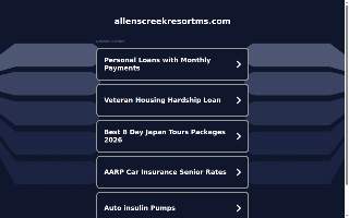 Allen's Creek Resort