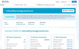 A-1 Twin Valley Campgrounds