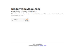 Hidden Valley Lake