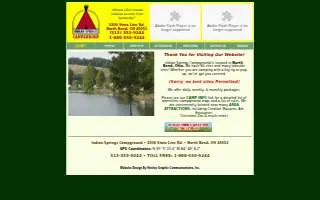 Indian Springs Campground Llp website