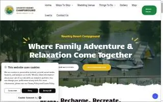 Kountry Resort Campground website