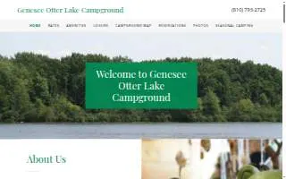 Genesee-otter Lake Campgrounds website