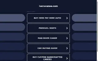 Ivan's Campground & Cabins website