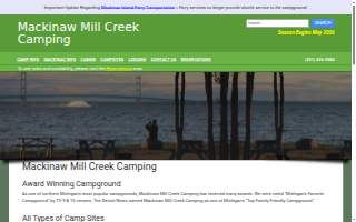 Mackinaw Mill Creek Camping