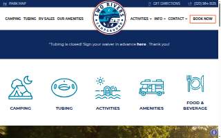 Two Rivers Campground & Tbng