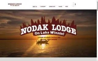 Nodak Lodge & Resort website