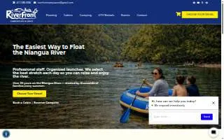 Riverfront Campground of Lebanon website