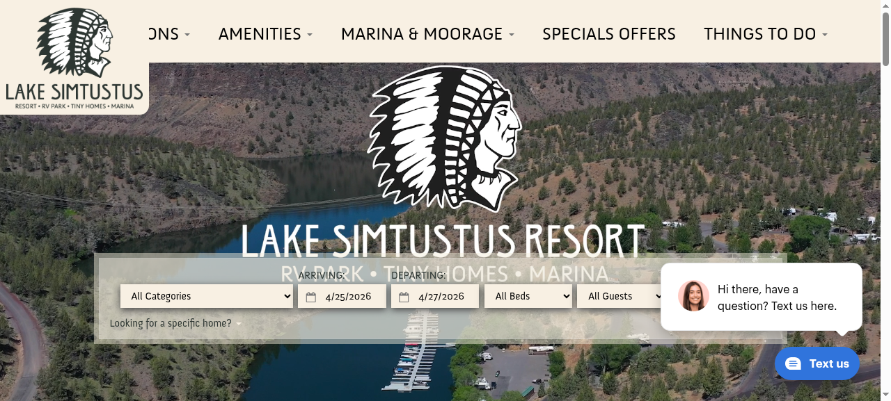Lake Simtustus Resort