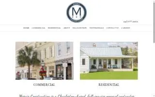 Morris Construction LLC website