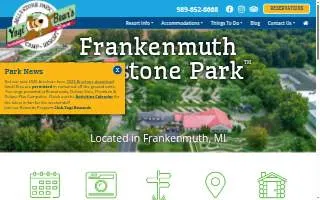Yogi Bear's Jellystone Park of Frankenmuth website
