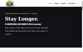 Compton Ridge Rv Park website