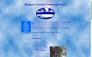 Niagara County Camping Resort website