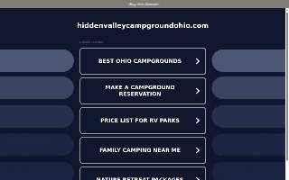 Hidden Valley Campground