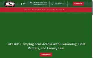 Balsam Cove Campground website