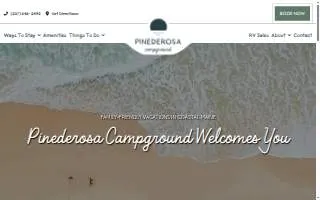 Pinederosa Campground website